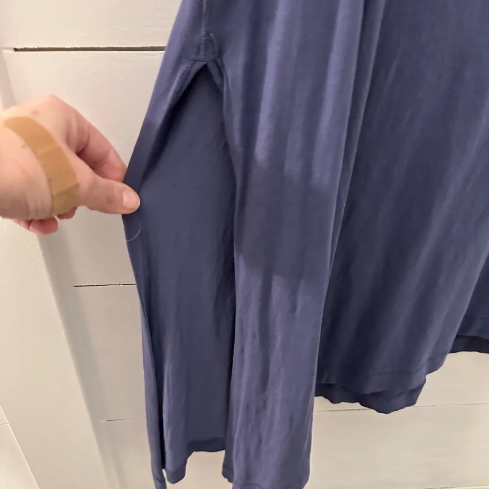 LULULEMON  TO THE POINT Woman Blue activewear athleisure workout yoga tank top 4 - Picture 5 of 8